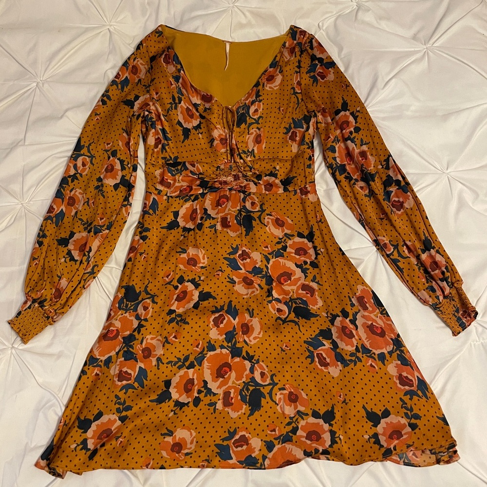 FREE PEOPLE LONG SLEEVE DRESS